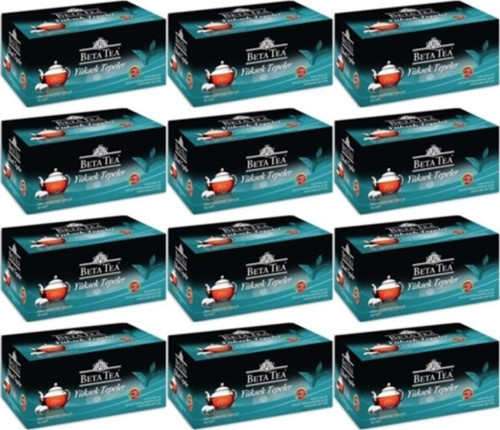 Yüksek Tepeler Demlik Poşet Çay 100'lü x 12 Adet 3,2 gr x 100 320 gr