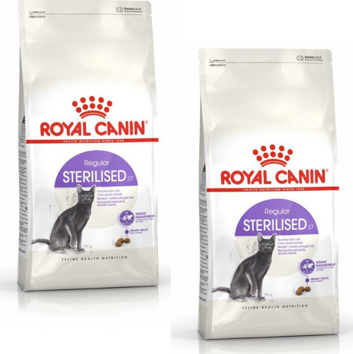 Sterilised 37 Kısırlaştırılmış Kedi Maması 2 x 400 gr