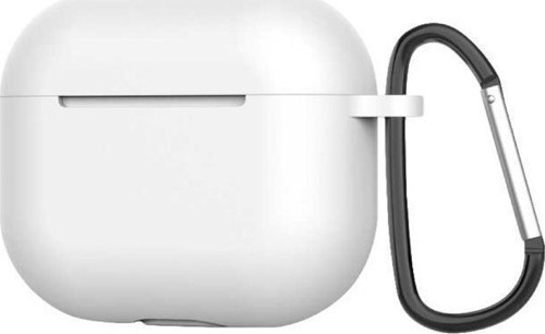 Airpod Pro İle Uyumlu Silikon Kulaklık Kılıfı Beyaz