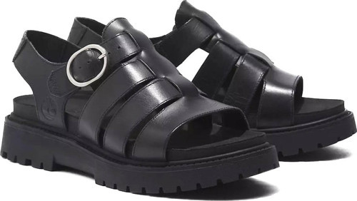 Tb0A5Zkz Clairemont Way Fishermansandal Siyah Kadın Sandalet