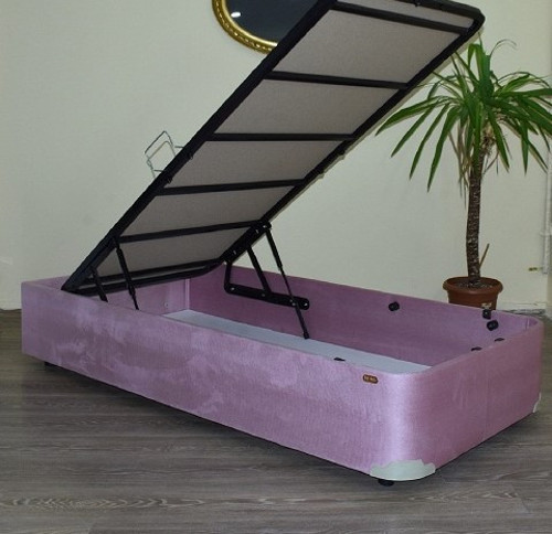 Baza Tay Tüyü PEMBE 14190 Kumaş Model Dolgun Metal Çelik100*200 El Yapım