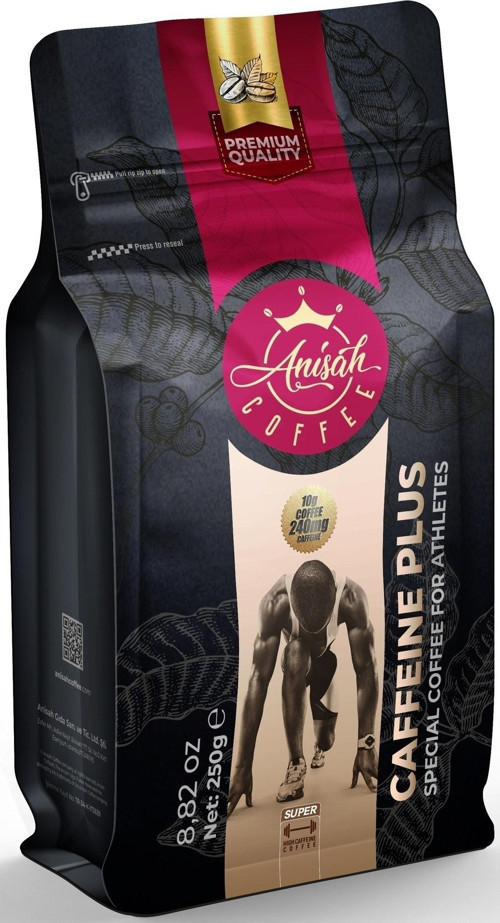 Caffeine Plus Öğütülmüş Filtre Kahve 250gr Sporcu Kahvesi