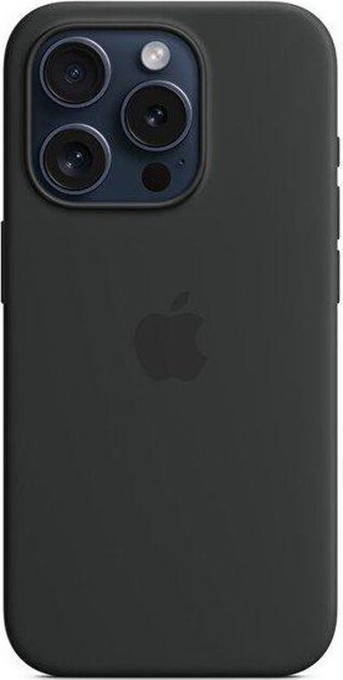 iPhone 15 Pro için MagSafe özellikli Silikon Kılıf - Siyah - MT1A3ZM/A