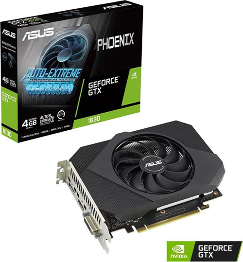 Geforce Gtx1630 Ph-Gtx1630-4G 4Gb Gddr6 64Bit 1815Mhz Oc Dvı Hdmı Dp Ekran Kartı