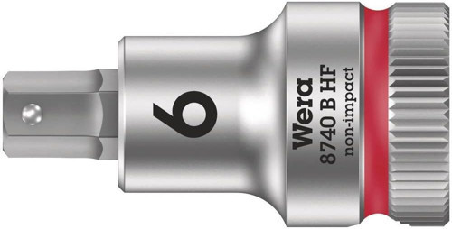 Wera 05003035001 8740 B Hf Zyklop Uç, Tutma Fonksiyonlu 3/8 Inç Tahrikli, 6, 6, 0 X 35 Mm