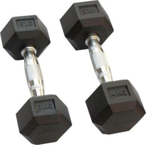 Çelik Ağırlık, Metal Tutma Yerlerine Sahip Tekli Dambıl- KDB2.5 Kg Tekli