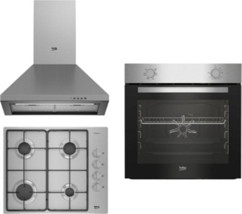 Yeni Eco Inox Ankastre Set (BFM 310 I ( 21000 ) - BOMD D 6110 EI (64160)- ADP 61420 I)