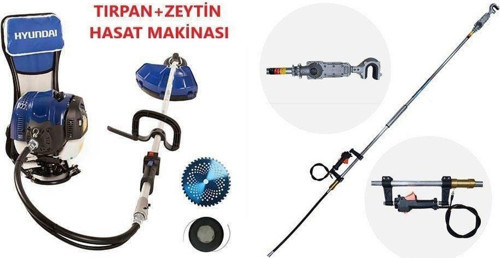 HYX52S Motorlu Baseh Teleskobik Hasat Makinası