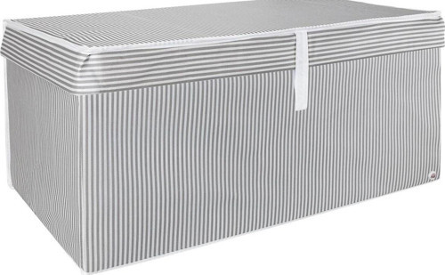 Kapaklı Kutu Hurç Çok Amaçlı Düzenleyici Katlanır Sandık Mega Plus Gri 70x40x30Cm - 18764