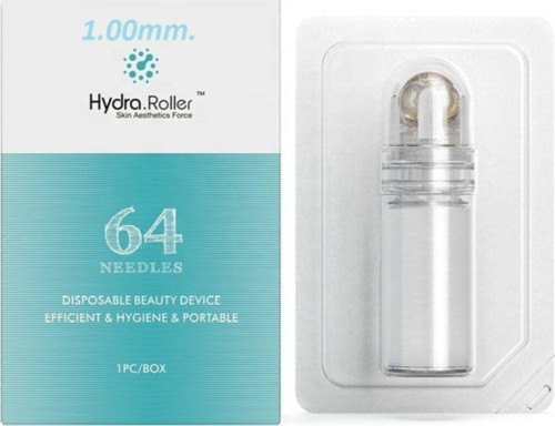 Hydra Roller 64 Titanyum İğneli Aplikatör Serum Ampul Uygulayıcı 1.00 mm Dermaroller