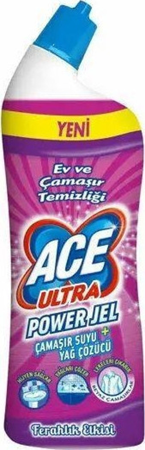Ultra Power Jel 750 Ml. Çamaşır Suyu Ferahlık Etkisi
