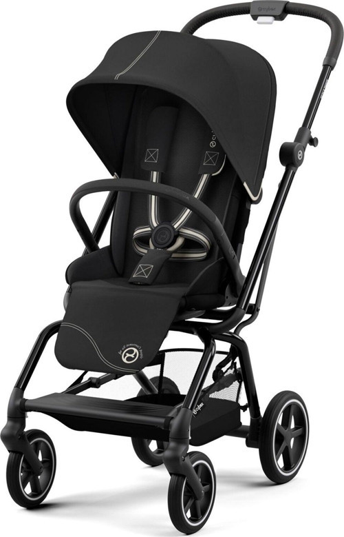 Eezy S Twist+2 360 Derece Kabin Tipi Bebek Arabası Black Moon Black