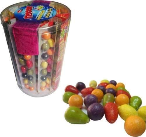 Frogger Tutti Frutti Aromalı Meyveli Sakız 42Li 1 Kg