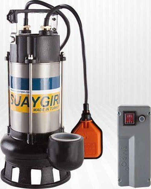 Empo Suaygırı 150 Drenaj Pompası 1,5 Hp Açık Fanlı