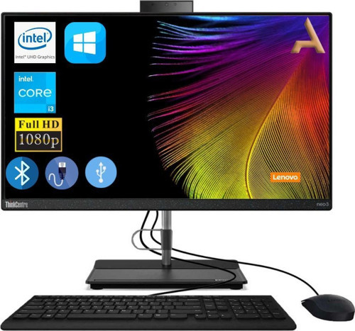 Thinkcentre Neo 30A I3-1215U 16GB 512GB M.2 SSD 12B3001RTX ATL7 21.5" W11Pro All In One Bilgisayar