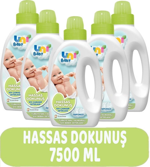 Çamaşır Deterjanı Hassas Dokunuş 1500 ml 5 adet
