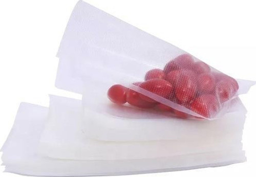 20*26 cm. Tırtıklı Gofrajlı Vakum Makine Torbası 10 Adet