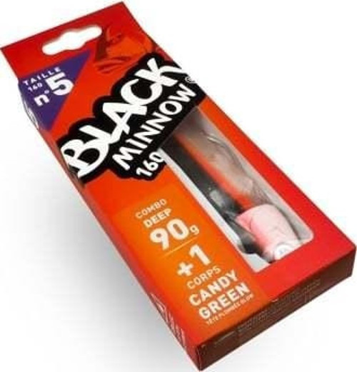 Black Minnow BM160/5 BM793 CMB Deep 90gr Candy Green