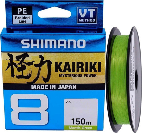 Kairiki PE Mantis Green 8 Örgü İp Olta Misinası 150Mt Mantis Green-0,06 MM