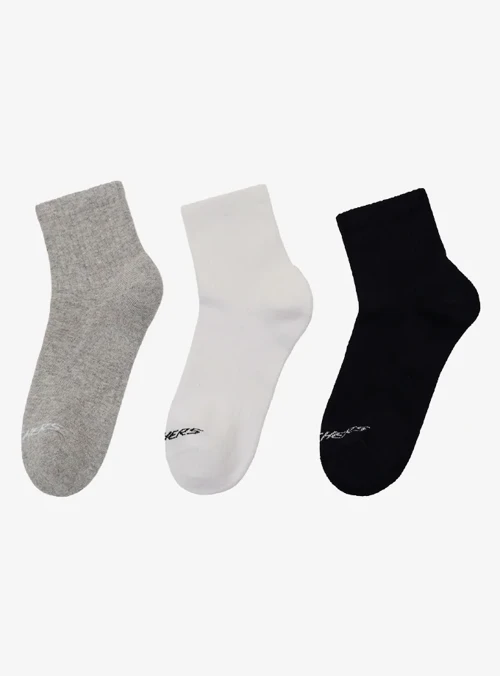 S2520320-3474 U Quarter 3 Pack Socks Unisex Çorap