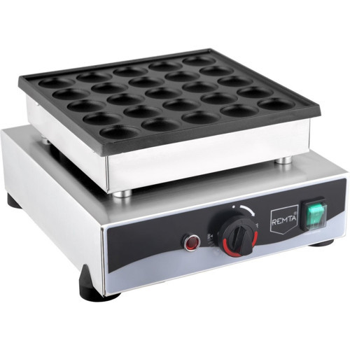 W26 Tekli Yuvarlak Bubble Waffle Makinesi