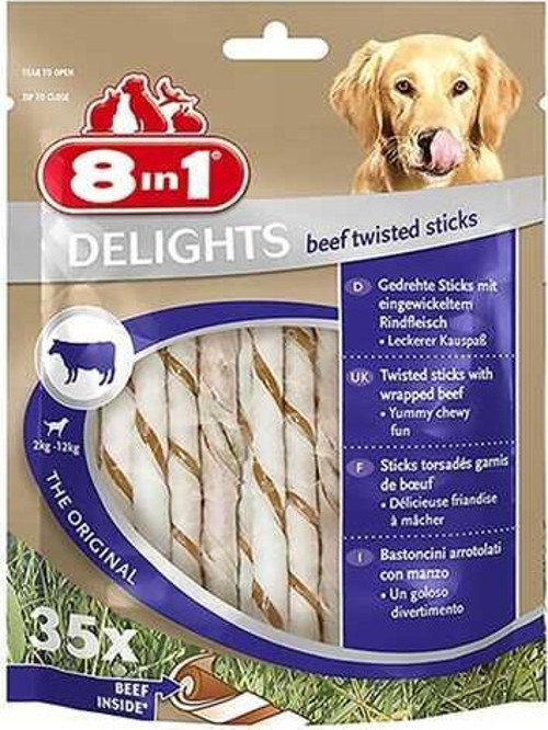 Delights Köpekler için Biftekli Ödül Çubuğu 35 Adet