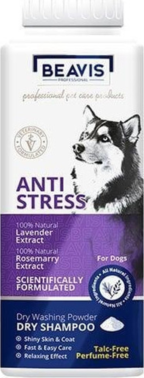 Anti-Stress Lavanta ve Biberiye Özlü Toz Köpek Şampuanı 150 Gr