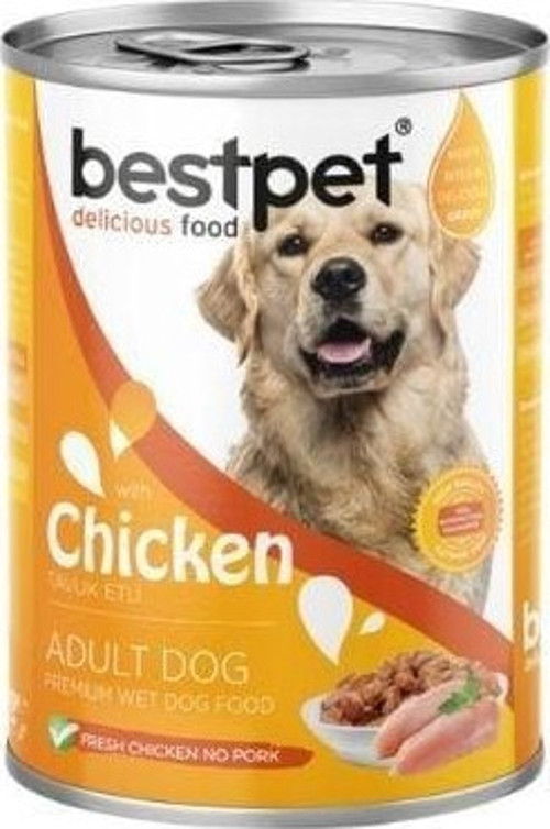 Tavuklu Gravy Soslu Yetişkin Konserve Köpek Maması 400 Gr