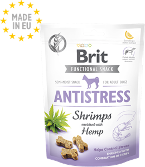 Anti-Stress Kenevirli ve Karidesli Sakinleştirici Yetişkin Köpek Ödülü 150 gr