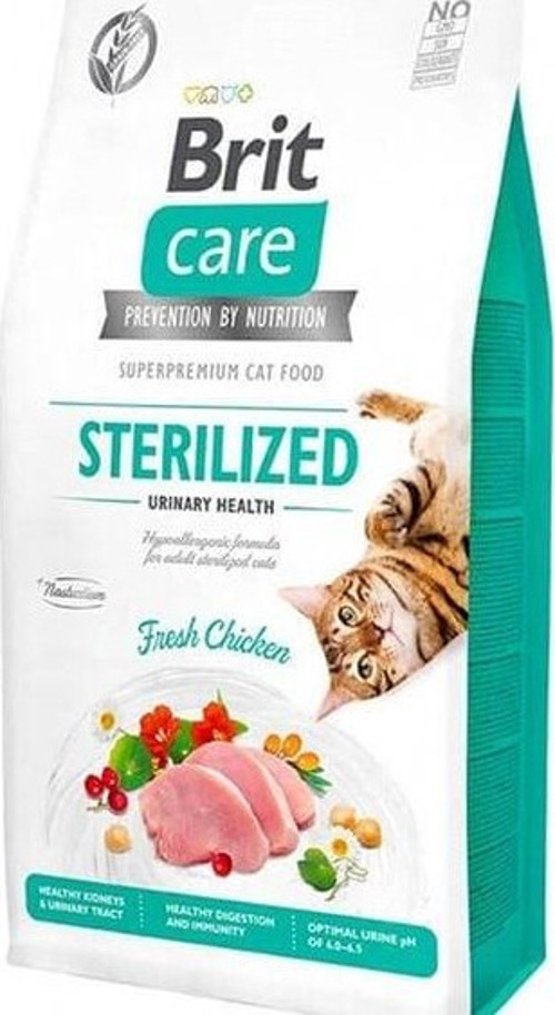 Hipoalerjenik Sterilized Urinary Tahılsız Tavuklu Kısırlaştırılmış Kedi Maması 7 Kg