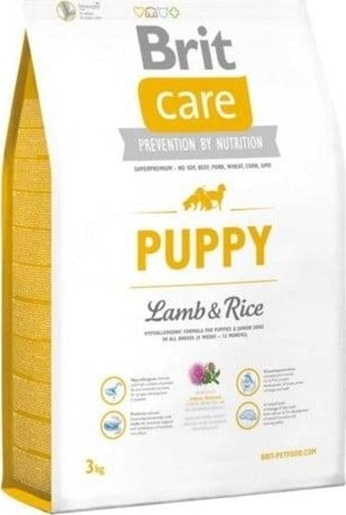 Puppy Yavru Kuzulu Pirinçli Kuru Köpek Maması 3 Kg