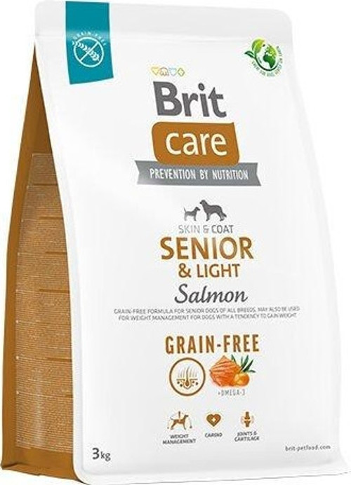 Senior Light Tahılsız Somonlu Yaşlı Diyet Köpek Maması 3 Kg