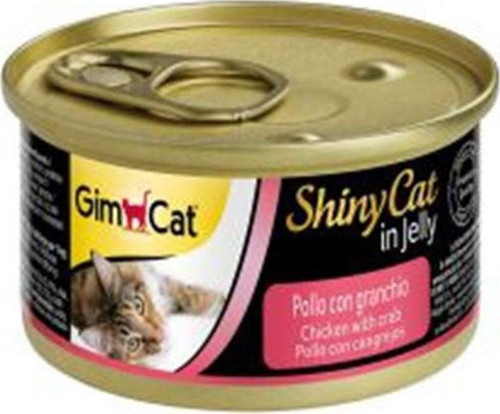 Shinycat Jel İçinde Tavuk ve Yengeçli Kedi Konservesi 70 Gr