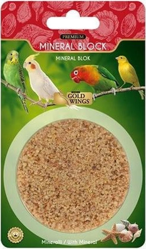 Premium Kuşlar için Mineral Blok Gaga Taşı
