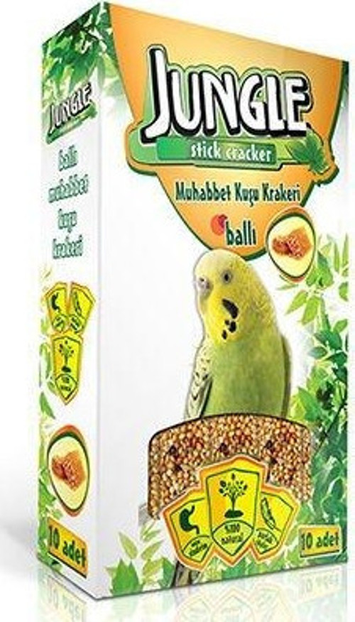 Ballı Tava Muhabbet Kuşu Krakeri 10 Adet
