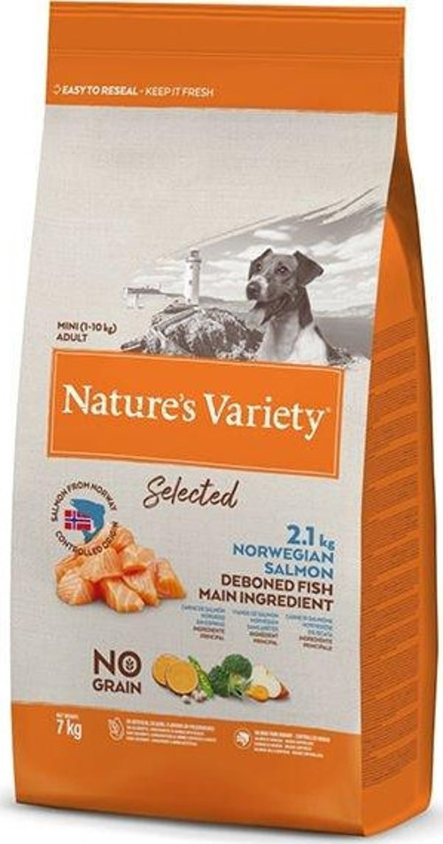 Norveç Somonlu Küçük Irk Yetişkin Köpek Maması 7 Kg