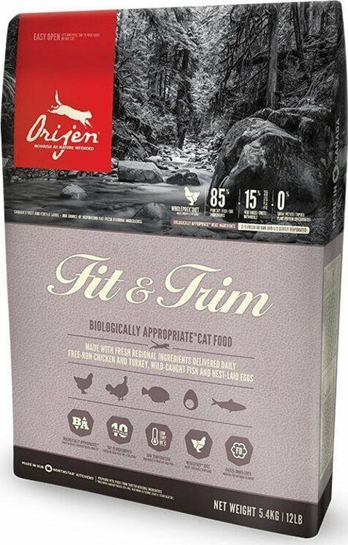 Fit-Trim Tahılsız Kilo Kontrolü için Diyet Kedi Maması 1.8 Kg