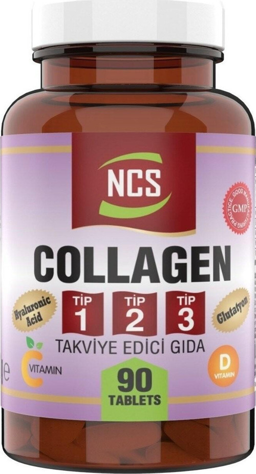 Collagen Kollajen 1000 Mg Tip 1-2-3 Vitamin C - 90 Tablet
