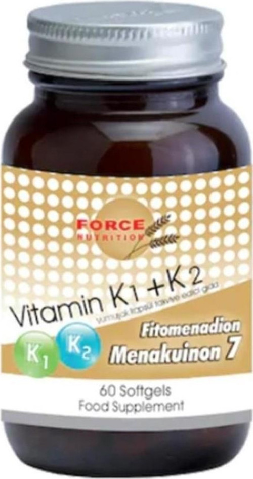 Vitamin K1 + Vitamin K2 60 Kapsül