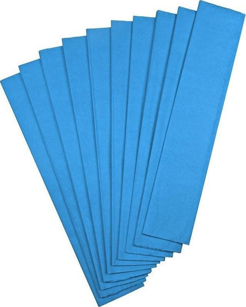 Krapon Kağıdı 50X200 Cm Açık Mavi (10 Lu Paket)