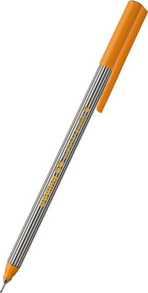 İnce Uçlu Keçeli Kalem 0.4 MM Turuncu 55 (10 Lu Paket)