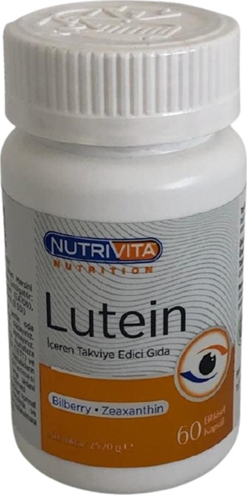 Lutein Yaban Mersini (Bilberry) Zeaxathin 60 Tablet