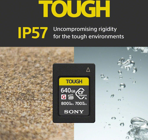 Sony CEA-G640T 640GB Tough CFExpress Type-A Hafıza Kartı 3