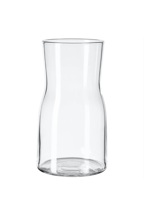 Tıdvatten Cam Vazo, Saydam Cam, 18 Cm