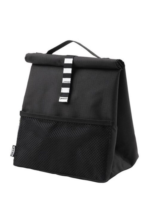 Yemek Çantası Siyah 22X17X35 Cm Asılabilir Yemek Çantası Maks.5 Kg