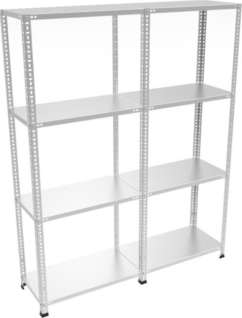 4 Katlı Duble Galvaniz Çelik Raf.depo,arşiv,dosya Rafı. 1.00 Mm-31x60-200 Cm