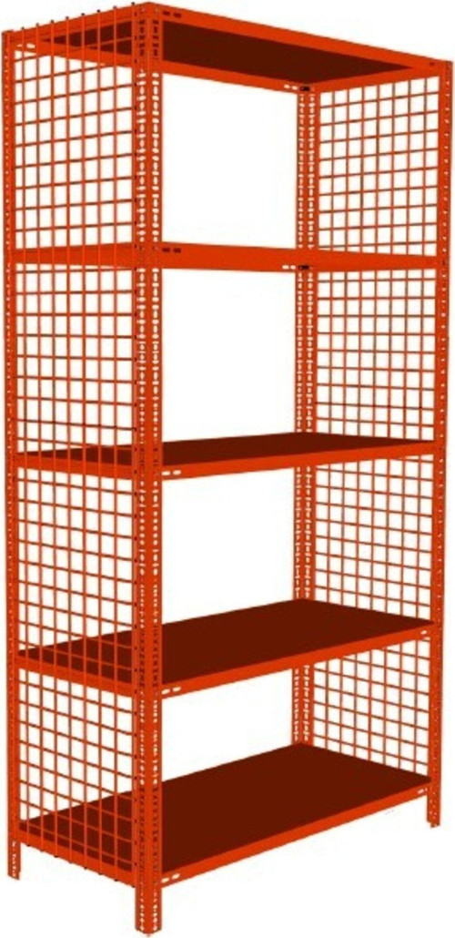 5 Katlı Renkli Tel Kafes Çelik Raf. Dekoratif Raf 43x75--150 Cm