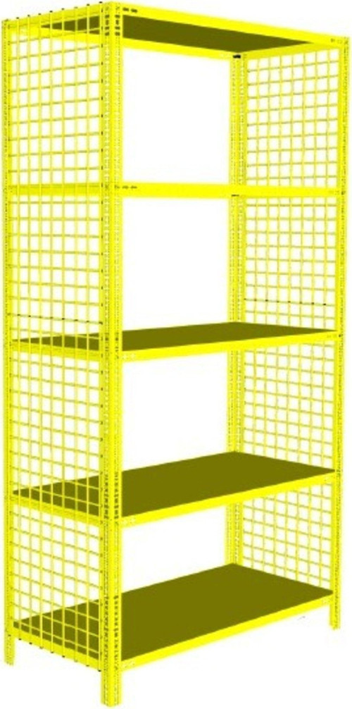 5 Katlı Renkli Tel Kafes Çelik Raf. Dekoratif Raf 43x93-beyaz-150 cm