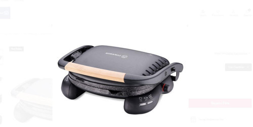 Castron Siyah Tost Makinesi A324-14