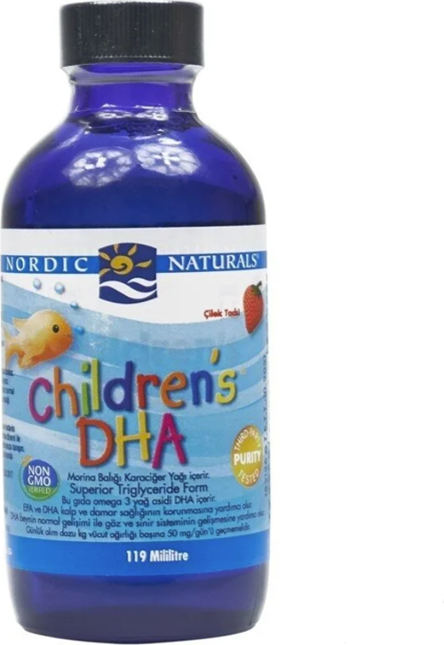 Naturals Children'S Dha Balık Yağı 119 ml Şurup